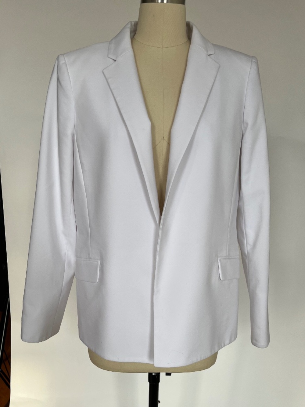 White Calvin Klein Blazer size 14